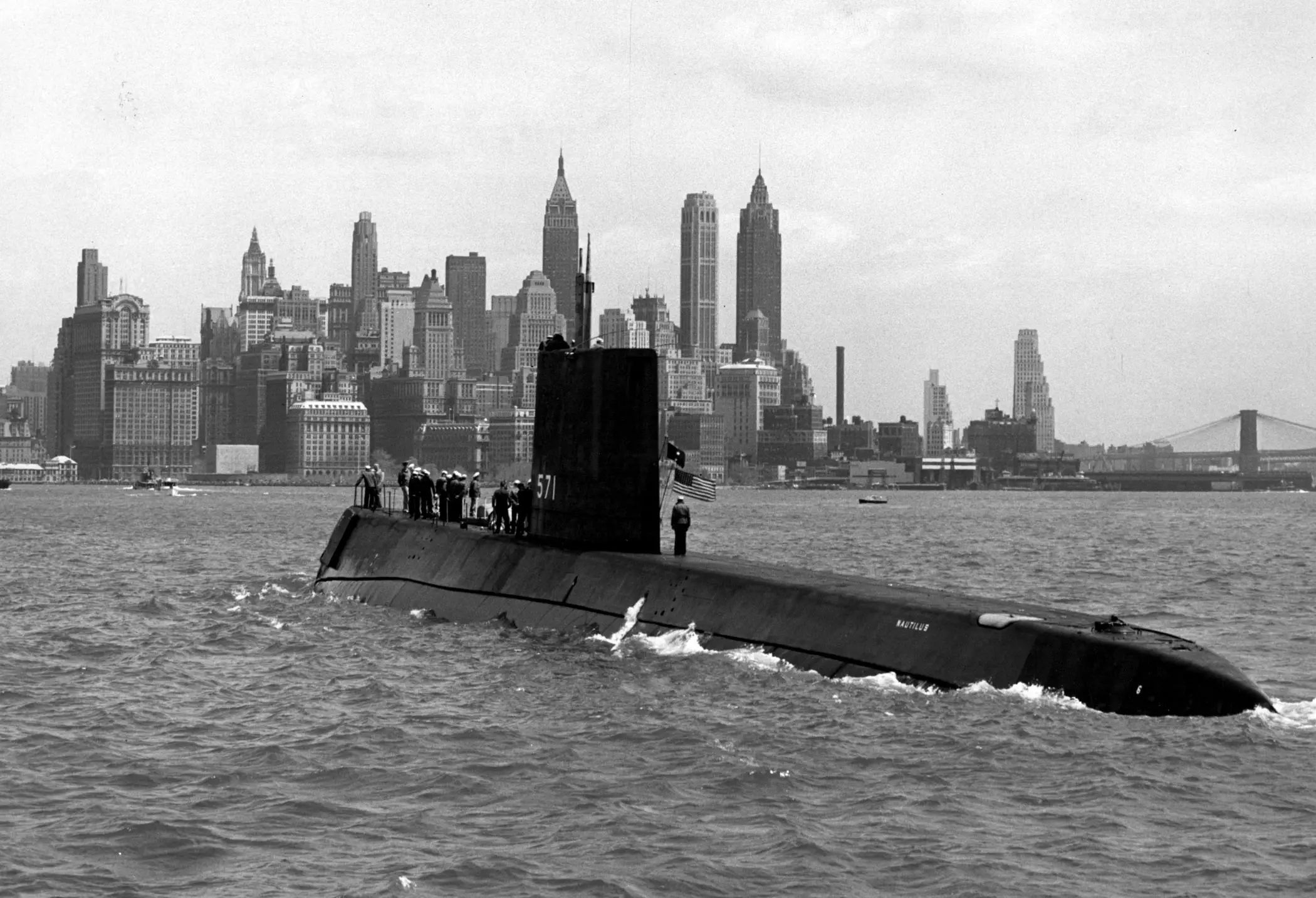 Nautilus ist das erste Atom-U-Boot