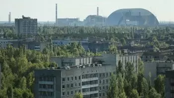 Solarkraftwerk in Tschernobyl