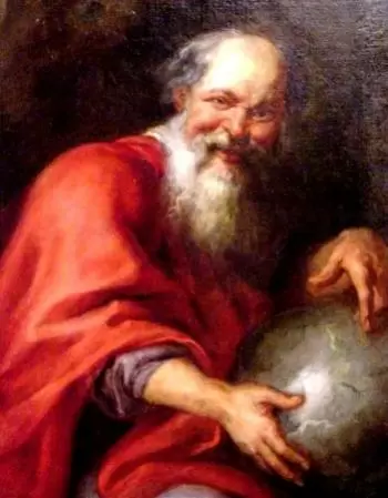 Atommodell von Demokrit, philosophischer Atomismus